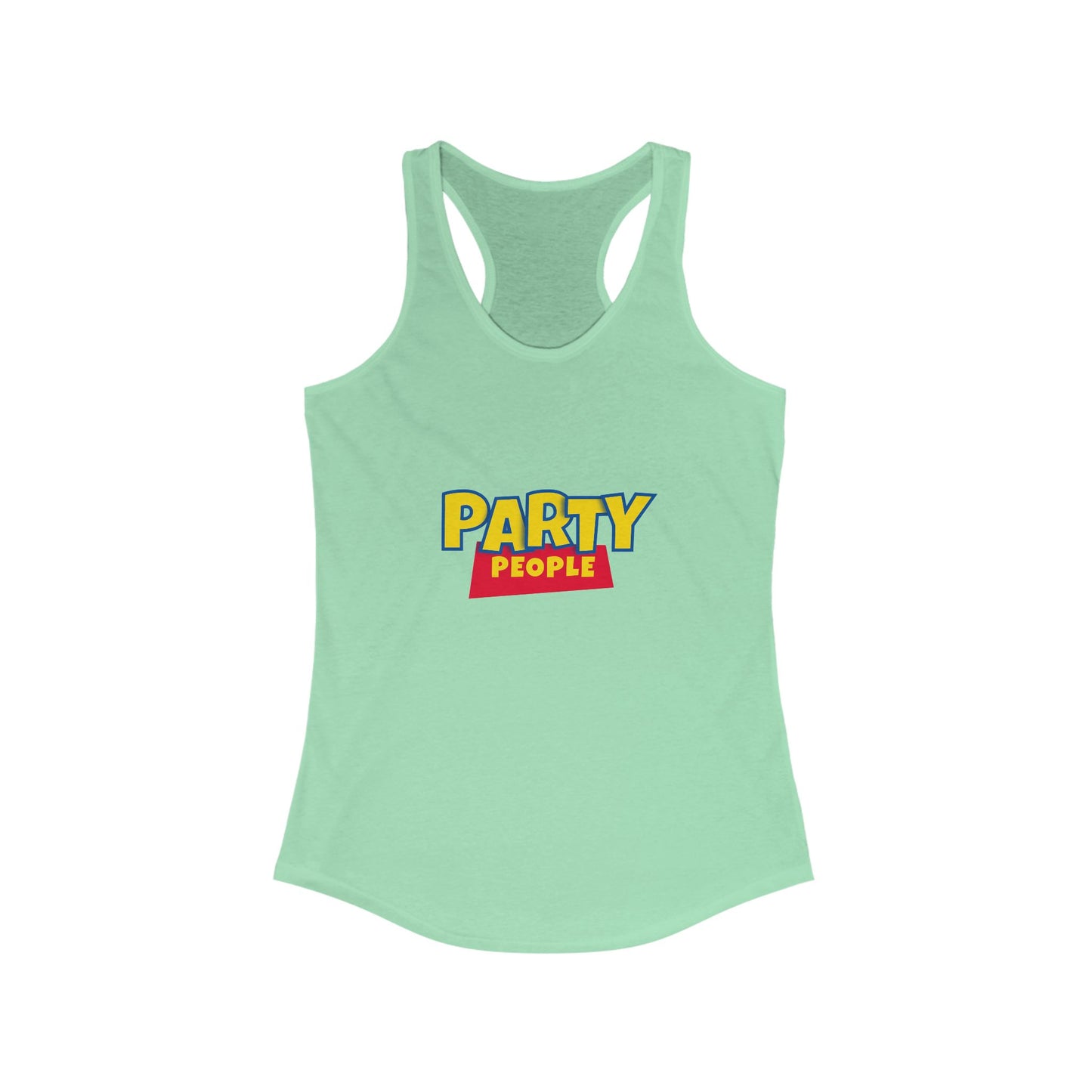 Party People Women's Racerback Tank Top