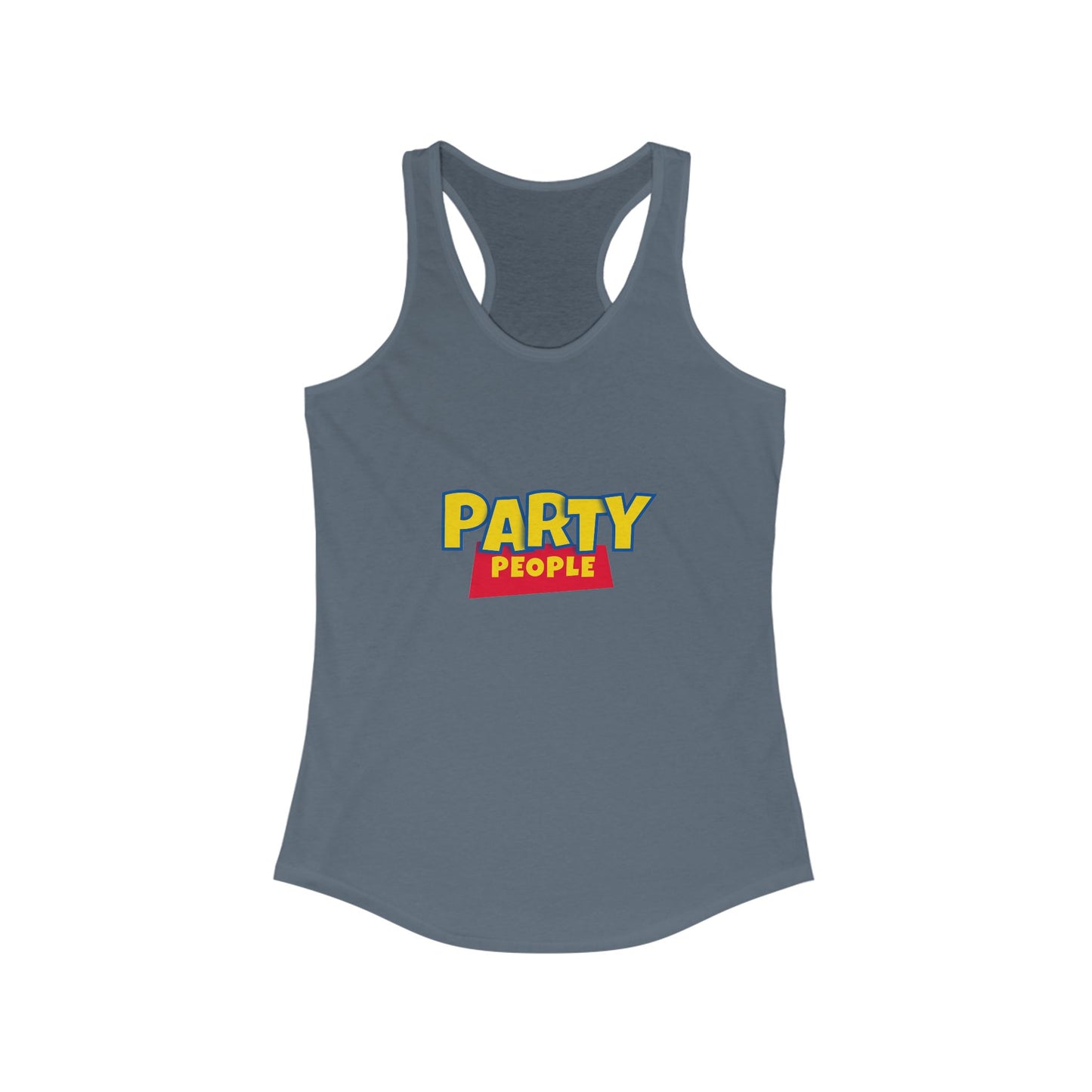 Party People Women's Racerback Tank Top