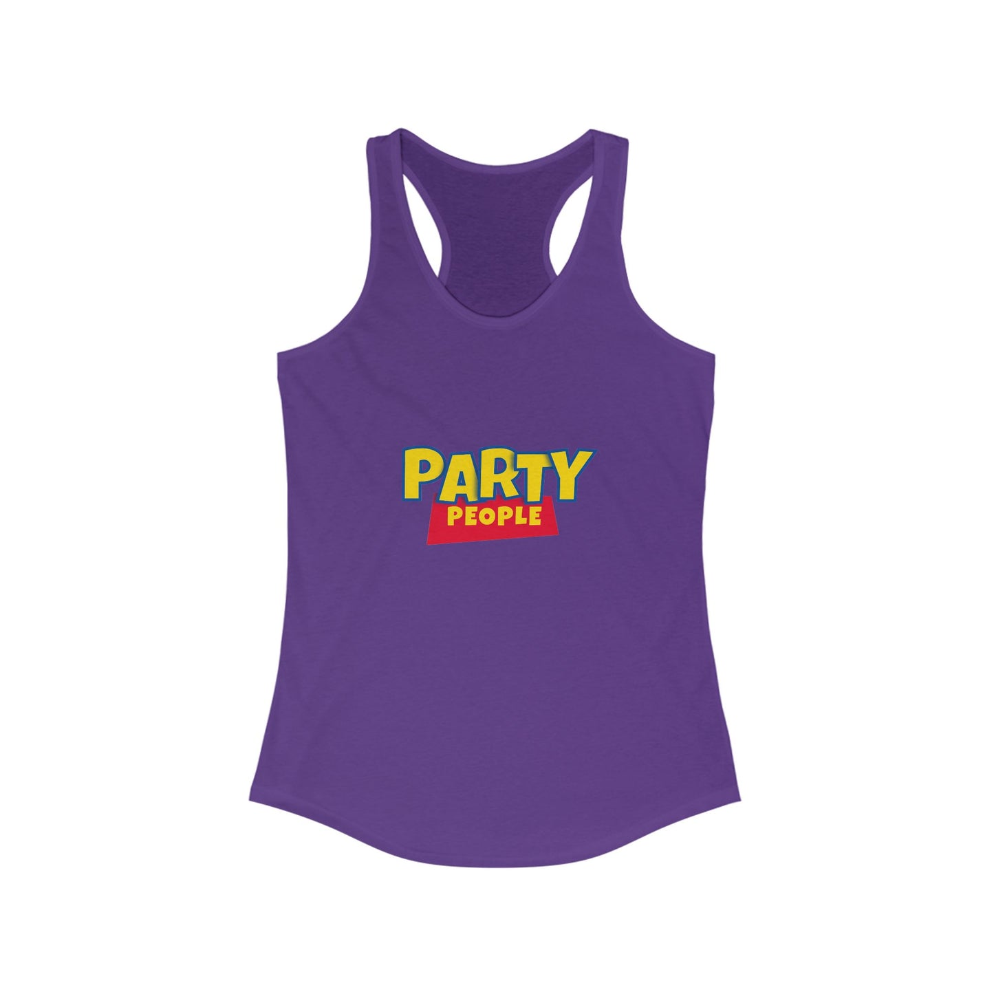 Party People Women's Racerback Tank Top