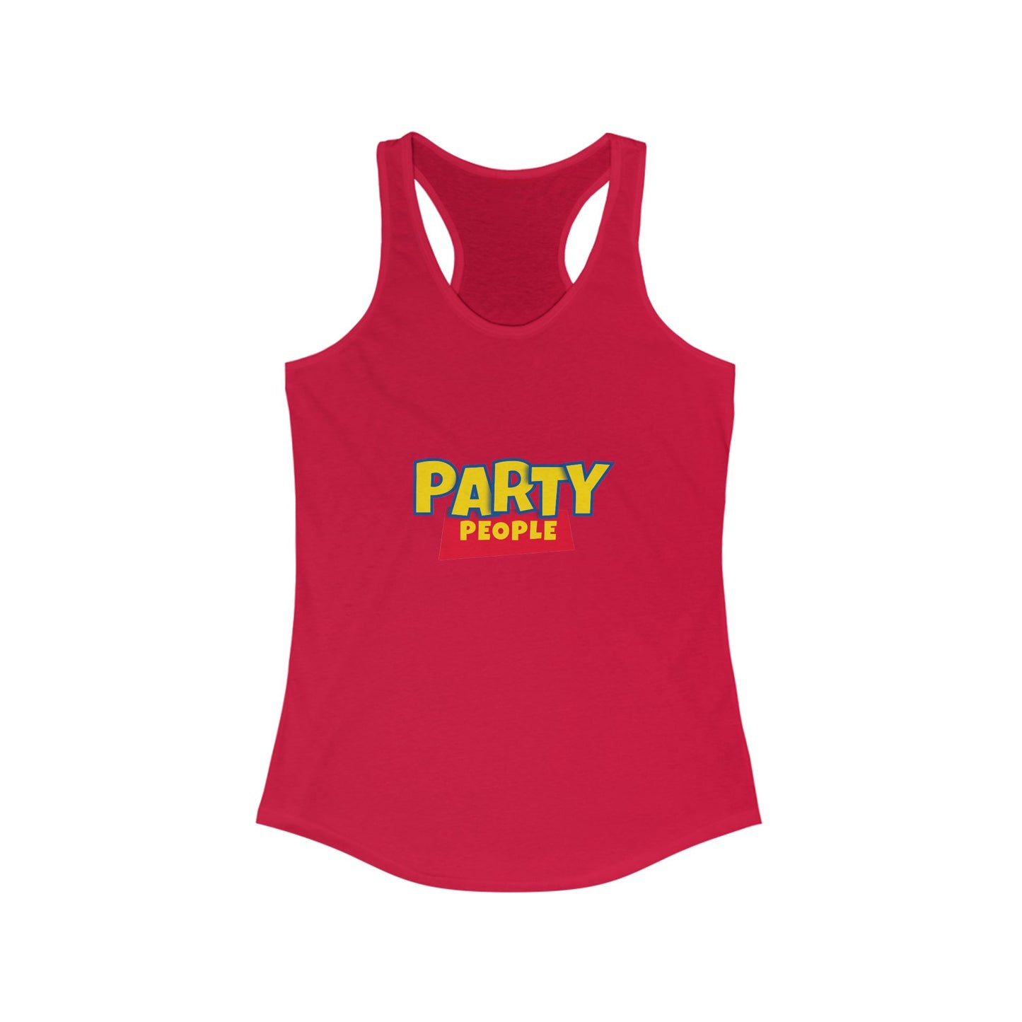 Party People Women's Racerback Tank Top