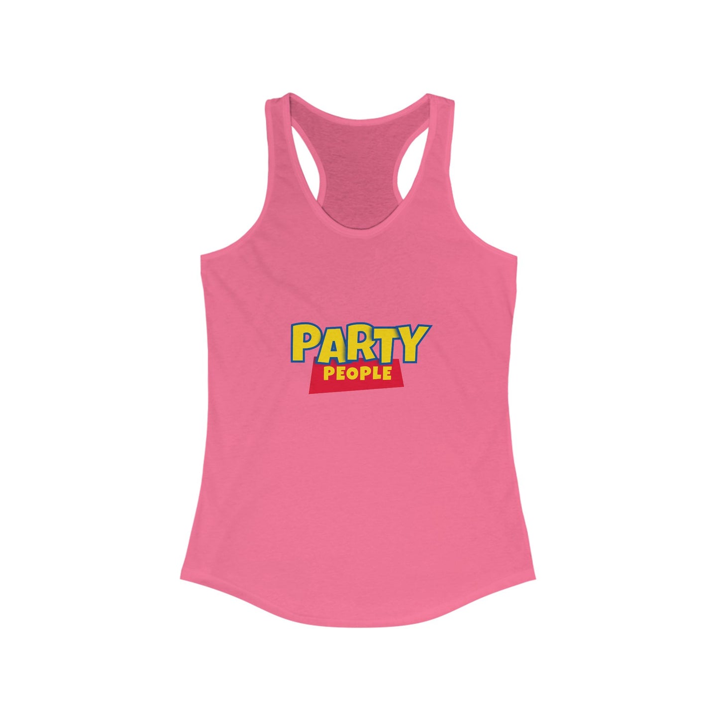 Party People Women's Racerback Tank Top