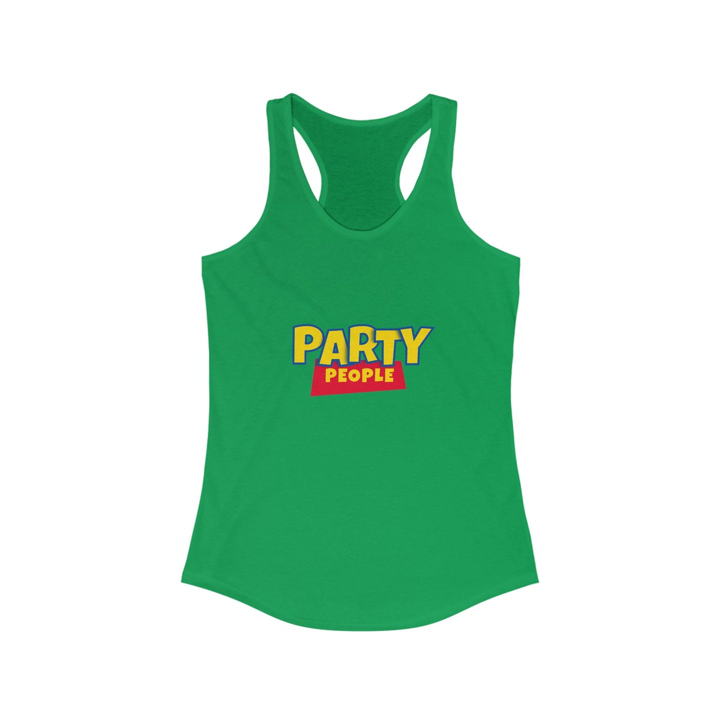 Party People Women's Racerback Tank Top
