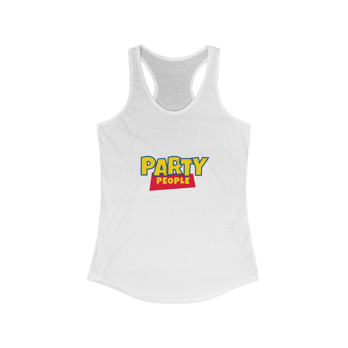 Party People Women's Racerback Tank Top