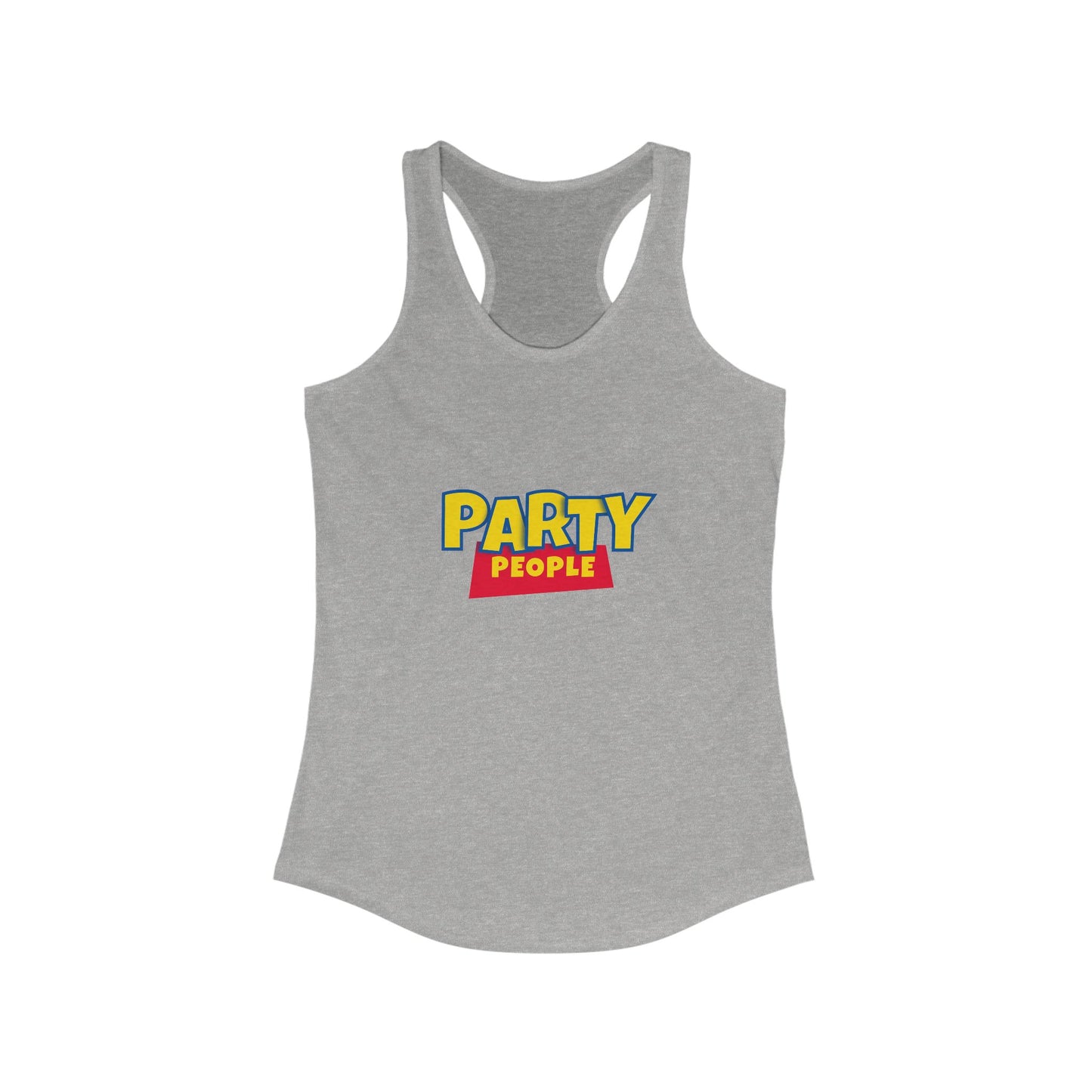 Party People Women's Racerback Tank Top