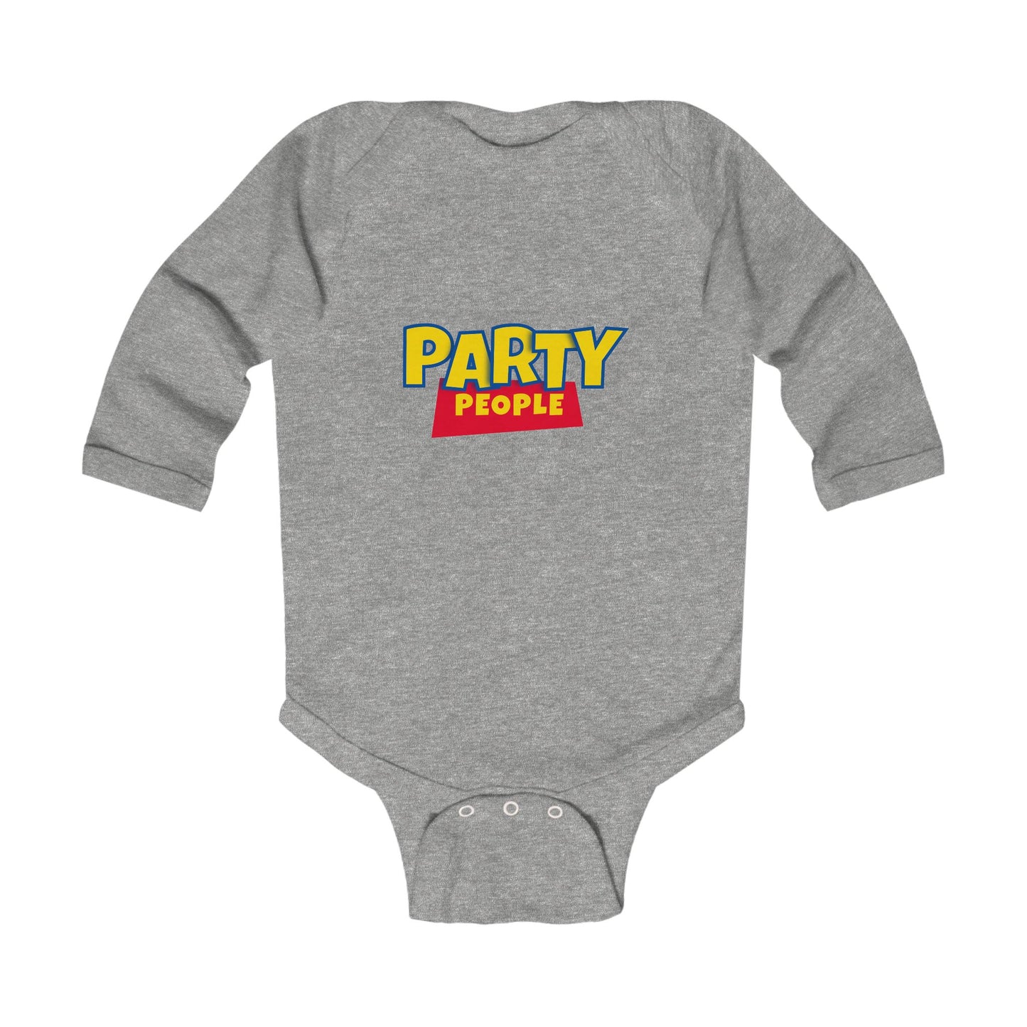 Party People Infant Long Sleeve Bodysuit