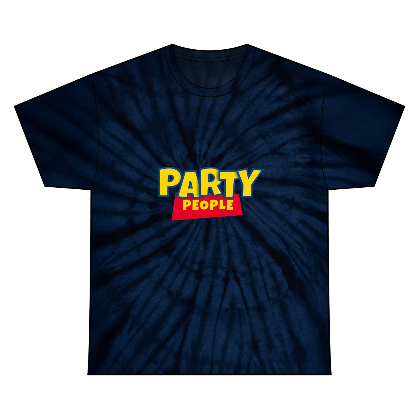 Party People Tie Dye Tee