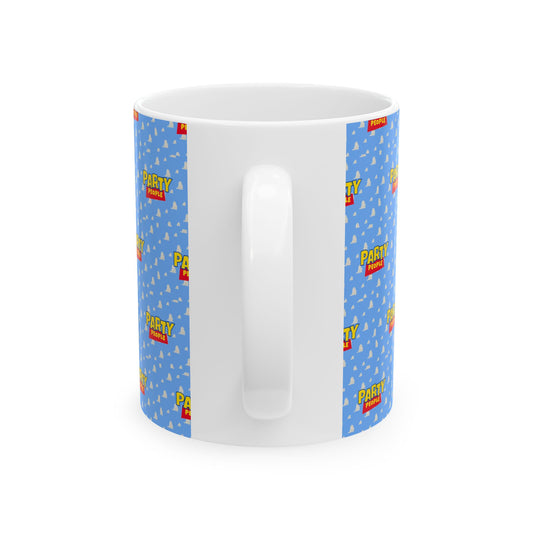 Party People Cloud Ceramic Mug