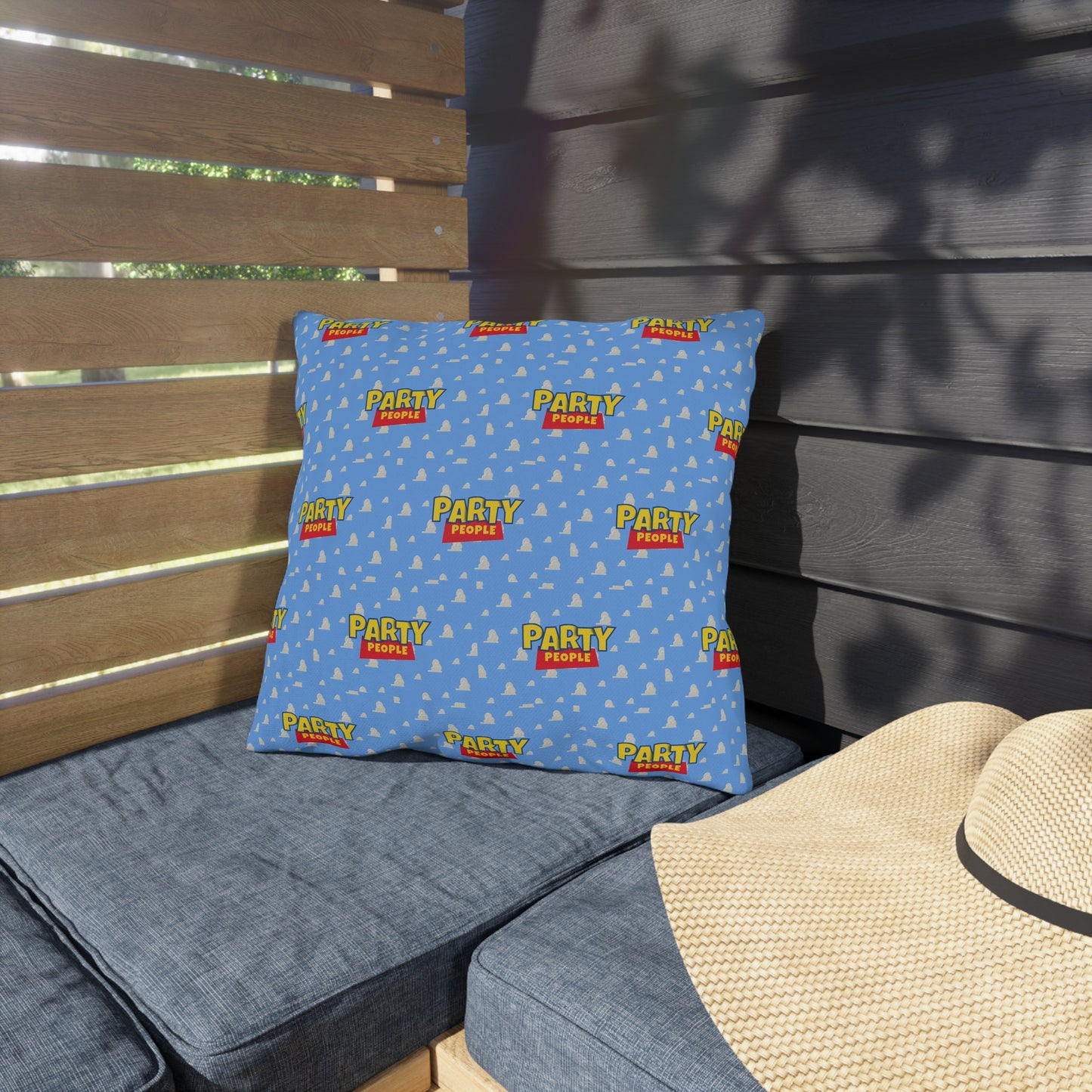Fun Outdoor Party Pillow