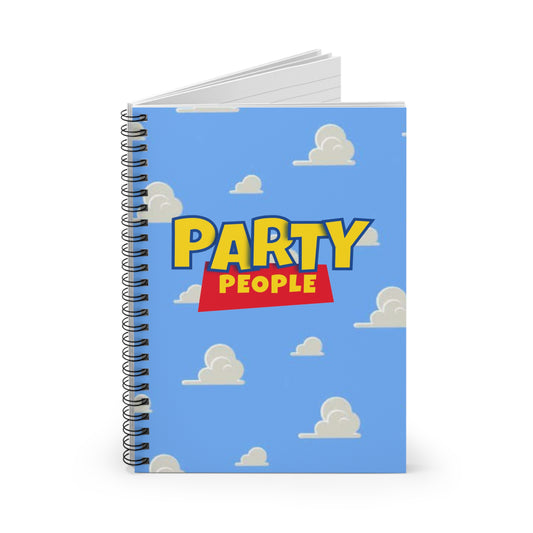 Party People Spiral Notebook