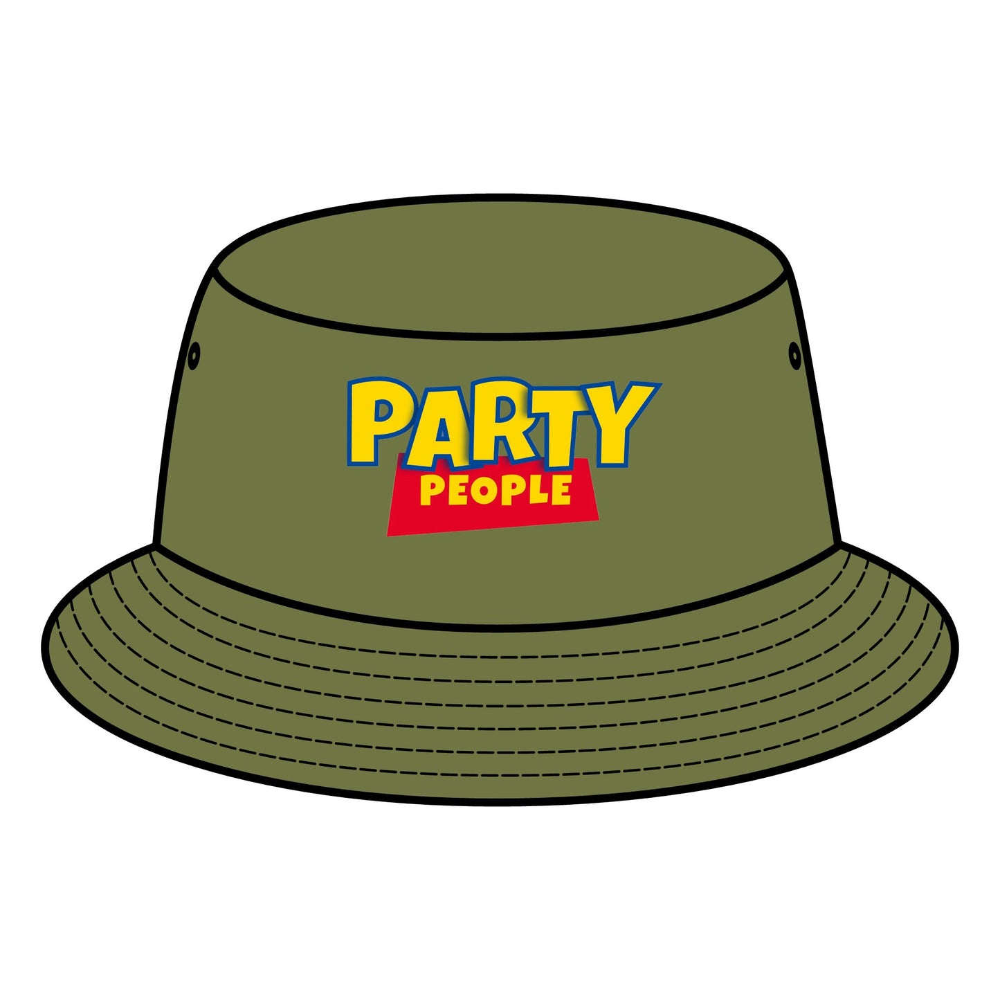Party People Bucket Hat