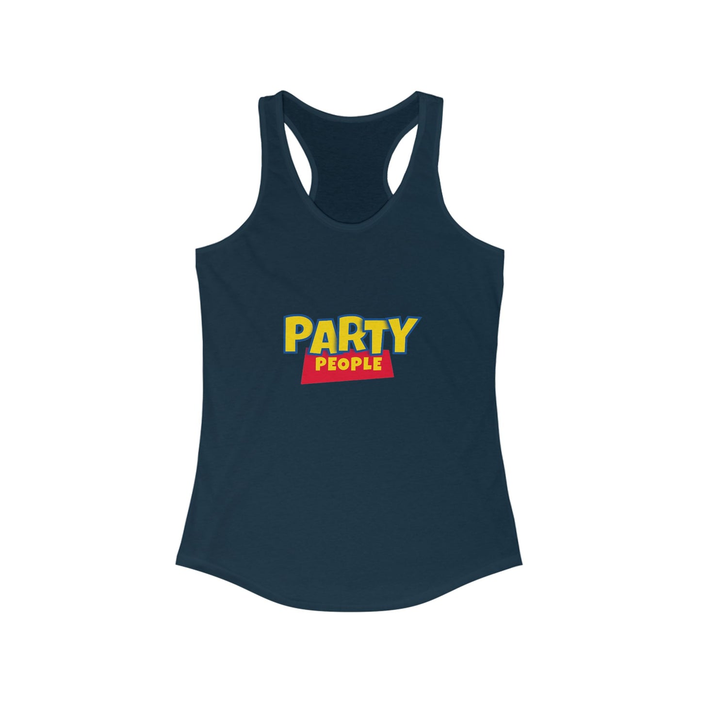 Party People Women's Racerback Tank Top