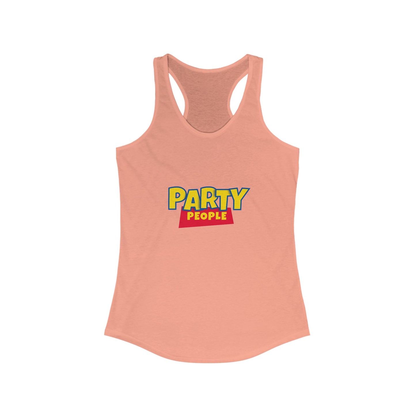 Party People Women's Racerback Tank Top
