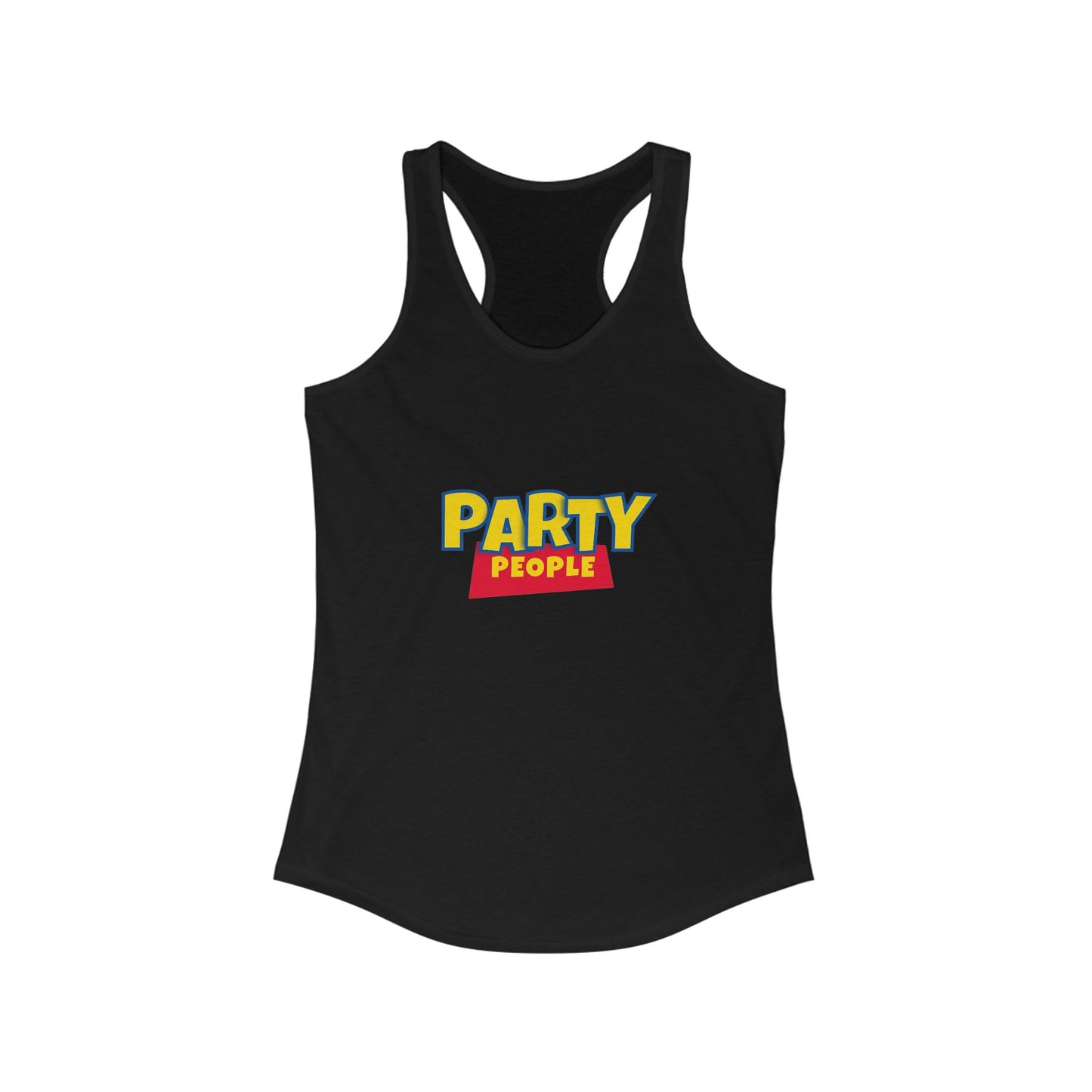 Party People Women's Racerback Tank Top