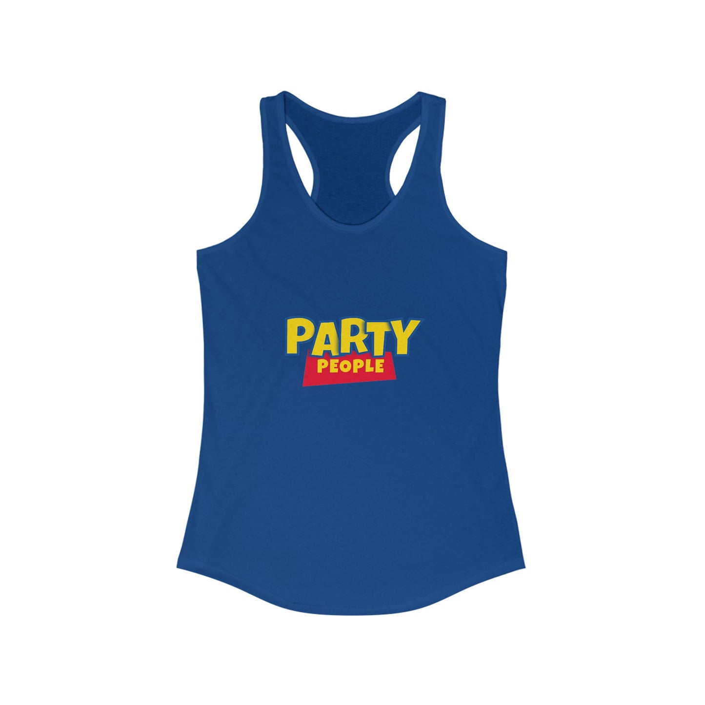 Party People Women's Racerback Tank Top