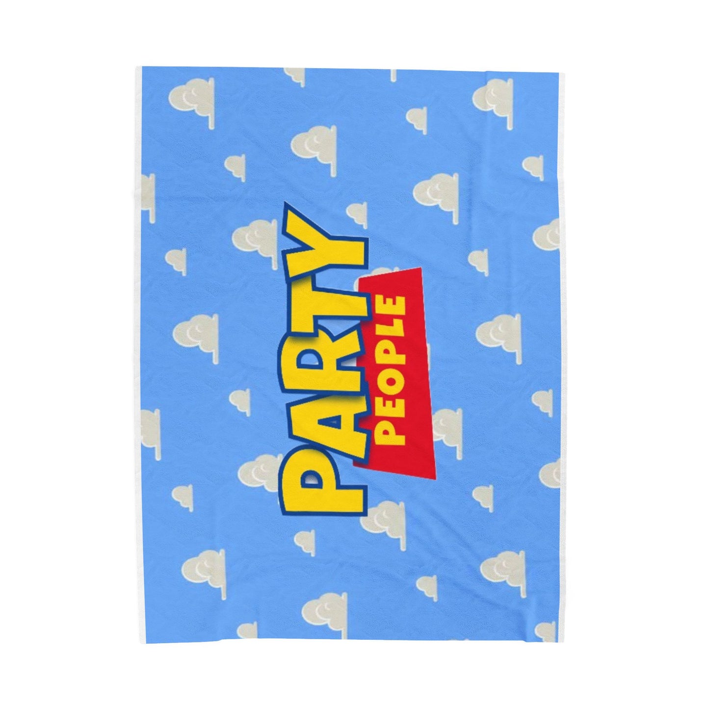 Party People Velveteen Blanket
