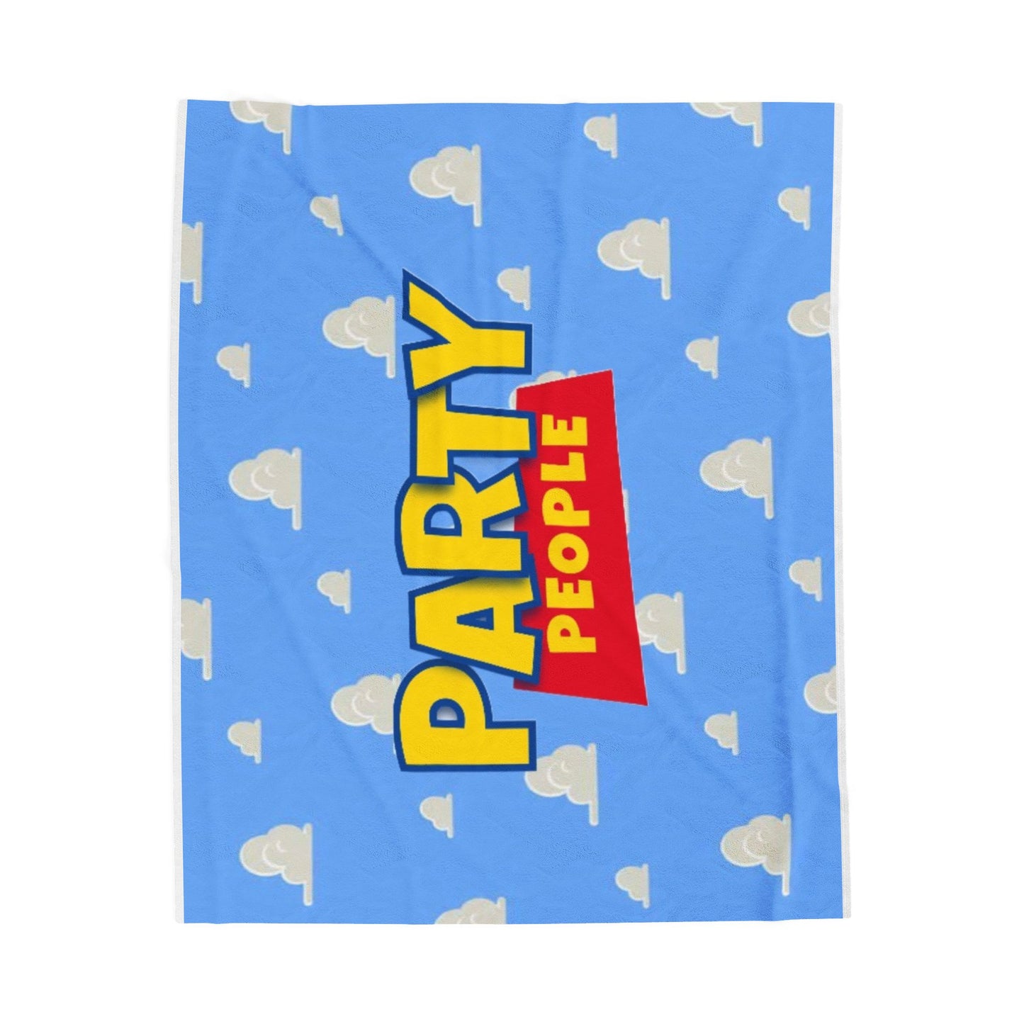 Party People Velveteen Blanket