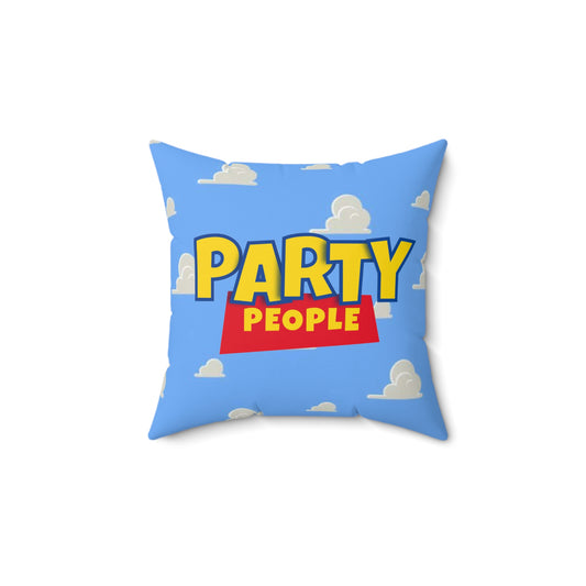 Party People Decorative Pillow